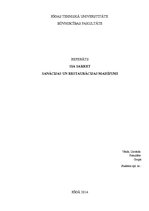 Konspekts 'Rūpnīca "Sakret" - sanācijas un restaurācijas maisījumu tirgus analīze', 1.