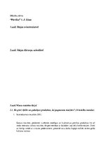 Konspekts 'Dizains un tehnoloģijas. Pārtika 1.-3.klasei', 1.