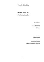 Referāts 'Skolu vēsture', 1.