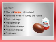 Referāts 'Kinder Chocolate Marketing Strategy Analysis', 15.