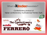 Referāts 'Kinder Chocolate Marketing Strategy Analysis', 16.