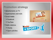 Referāts 'Kinder Chocolate Marketing Strategy Analysis', 23.