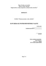 Referāts 'Slovākija kā postkomunistiskā valsts', 1.