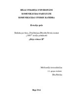 Referāts 'Totalitārisms Džordža Orvela romānā "1984"', 1.