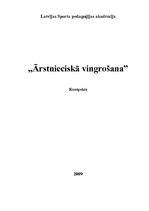 Konspekts 'Ārstnieciskā vingrošana', 1.