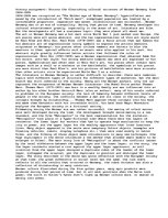 Eseja 'Art and Culture in between the World Wars', 1.
