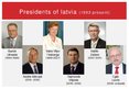 Prezentācija 'President of Latvia', 6.
