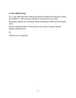 Prezentācija 'President of Latvia', 18.