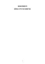 Referāts 'Menedžments bērnu atpūtas nometnei', 1.