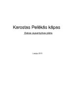 Referāts 'Karostas pelēko kāpu dabas aizsardzības plāns', 1.