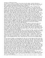 Eseja 'Living on a Fixed Low-Income', 1.