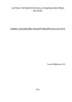 Referāts 'Darba aizsardzība skaistumkopšanas kabinetā', 1.