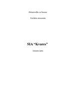 Konspekts 'Kvalitātes sistēmas ieviešana uzņēmumā', 1.