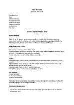 Konspekts 'Kino vēsture', 1.