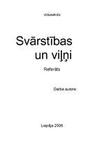 Referāts 'Svārstības un viļņi', 1.
