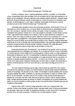 Eseja 'Uzticība Rūdolfa Blaumaņa lugā "Pazudušais dēls"', 1.