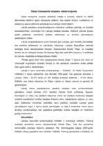 Konspekts 'Gaisa transporta nozares raksturojums', 2.