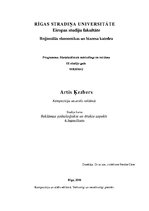 Konspekts 'Kompozīcija un attēls reklāmā', 1.