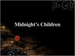 Prezentācija 'Analysis of "Midnight's Children" by Salman Rushdie', 1.
