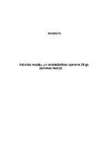 Referāts 'Indivīda iespēju un ierobežotības izpratne 20.gs. politikas teorijā', 1.