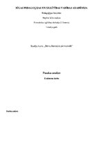 Paraugs 'Pasaku analīze', 1.