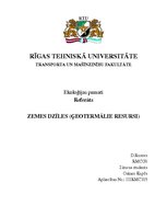 Referāts 'Ģeotermālā enerģija', 1.