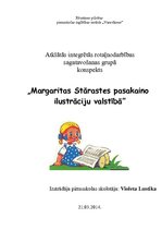 Konspekts 'Atklātās integrētās rotaļnodarbības konspekts "Margaritas Stārastes pasakaino il', 1.