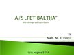Prezentācija 'AS "PET Baltija" mārketinga vides pētījums', 1.