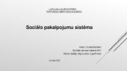 Prezentācija 'Sociālo pakalpojumu sistēma. Rekreācijas centrs "Vīķi"', 1.