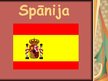 Prezentācija 'Spānija', 1.