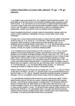 Konspekts 'Latvija viduslaikos un jauno laiku sākumā', 1.