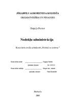 Referāts 'Nodokļu administrācija', 1.
