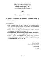 Konspekts 'Globalizācijas un starptautisko organizāciju ietekme uz demokratizācijas procesu', 1.