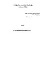 Referāts 'Laulības noslēgšana', 1.