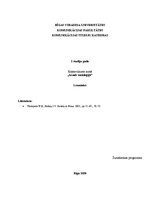 Konspekts 'Kas ir kultūra', 4.