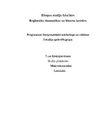 Konspekts 'Uzdevumu risināšana par multiplikatora aprēķināšanu, līdzsvara ienākumu, bilance', 1.