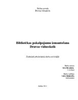 Referāts 'Bibliotēkas pakalpojumu izmantošana Druvas vidusskolā', 2.