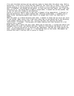 Eseja 'The Moment He Entered the Room I Knew My Life Was Going to Change', 1.