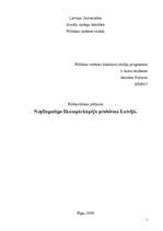 Referāts 'Nepilngadīgo likumpārkāpēju problēma Latvijā', 1.