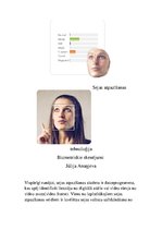 Konspekts 'Biometriskie skenējumi - sejas atpazīšanas tehnoloģijas', 1.
