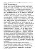 Eseja 'Democratic World Government ', 4.