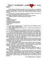 Eseja 'Primārā kardioloģiskā profilakse manā māsas darbā', 1.