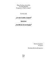 Referāts 'Juridiskā deontoloģija', 1.