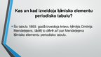 Prezentācija 'Ķīmisko elementu periodiskās tabulas rašanās vēsture', 2.