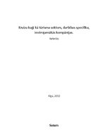 Referāts 'Kruīzu kuģi kā tūrisma sektors, to darbības specifika, ievērojamākās kompānijas', 1.