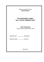 Diplomdarbs 'Personālvadības analīze', 1.