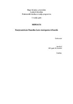 Referāts 'Starptautiskais Ruandas kara noziegumu tribunāls', 1.