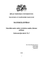 Paraugs 'Materiālu makro un mikro struktūras analīze, lūzumu pētīšana', 1.