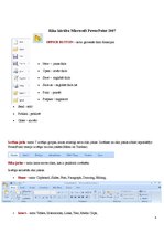Konspekts 'Microsoft PowerPoint 2007 lietotāja rokasgrāmata', 4.
