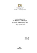 Referāts 'Daudzstāvu dzīvojamās mūra ēkas', 1.